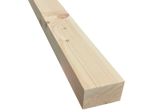 VÄLISEINÄTOLPPA 42X66X3000mm MITALLISTETTU SORMIJATKETTU