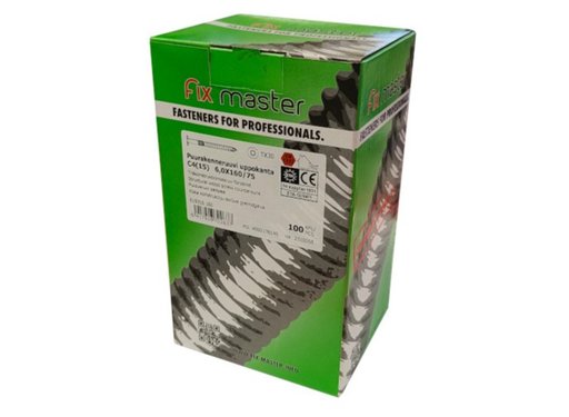FIX MASTER ULTRA C4 PUURAKENNERUUVI 6X160mm T30 100KPL/PKT FIX MASTER ULTRA C4 PUURAKENNERUUVI 6X160mm T30 100KPL/PKT