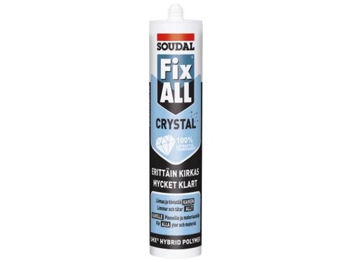 SOUDAL LIIMA- JA TIIVISTEMASSA FIX ALL CRYSTAL