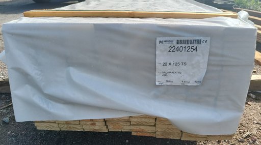 LAUTA 22x125mm TÄYSSÄRMÄ 828m/PKT VÄRI V395