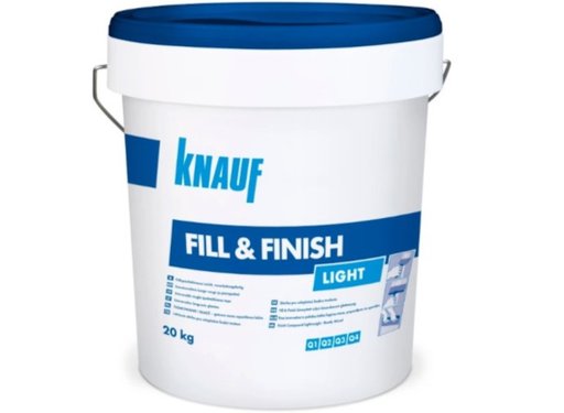 VALMISTASOITE KNAUF FILL & FINISH LIGHT 20KG VALMISTASOITE KNAUF FILL & FINISH LIGHT 20KG