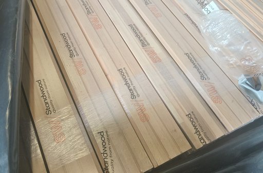 SAUNAPANEELI TERVALEPPÄ 15X90mm STS4 195m/PKT