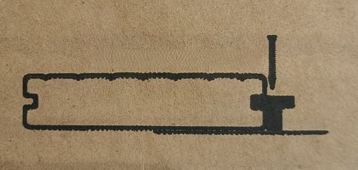 LUNAWOOD PROFIX T-KIINNIKE 250KPL/LTK