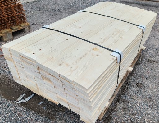 LAUTA 22x100mm ST 120KPL L=1580/1600mm VINOPÄÄ