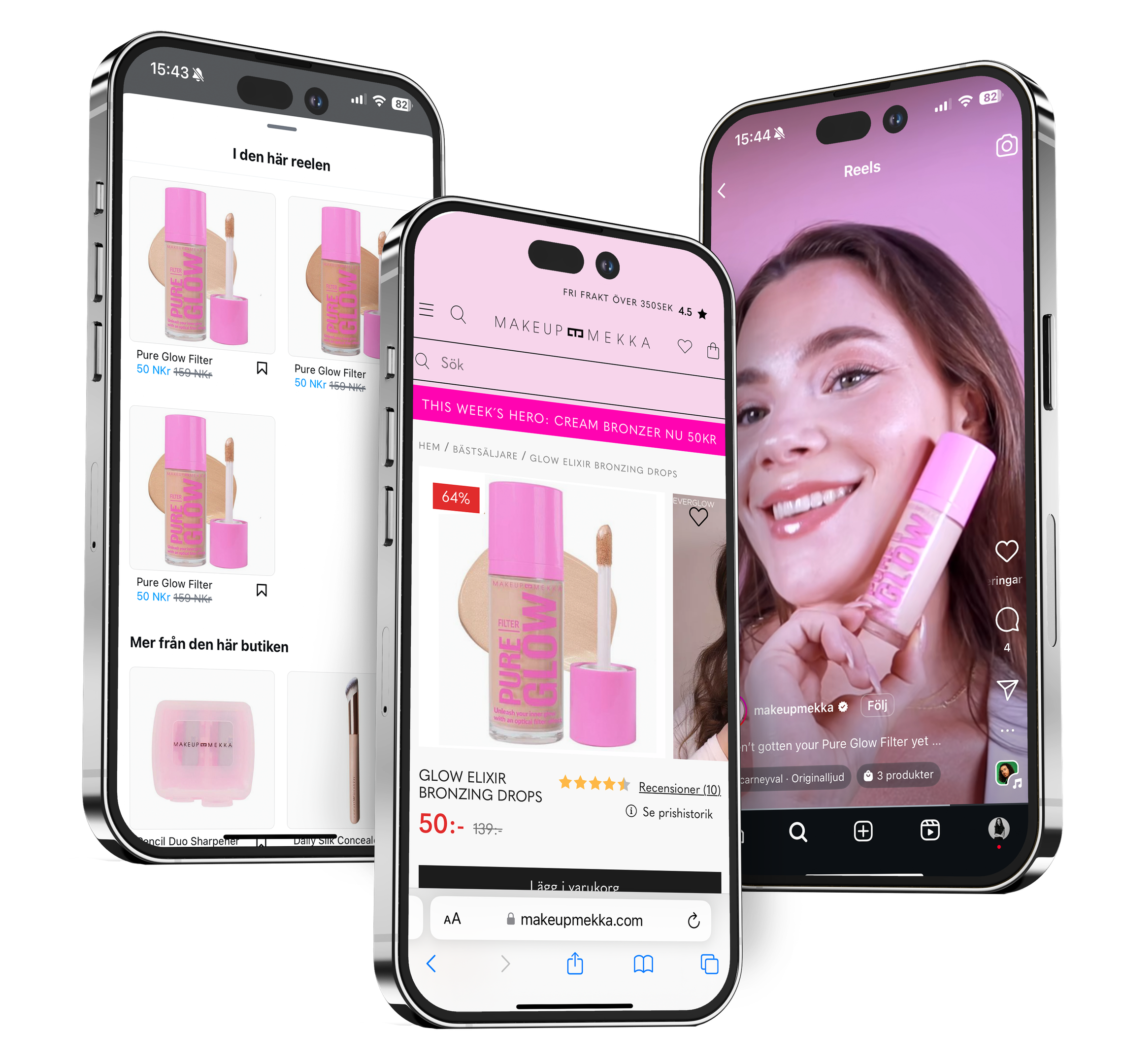 Klarna Checkout mock-up on mobile device