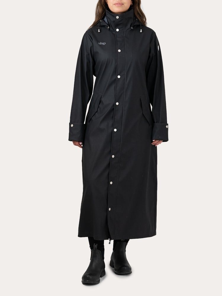 Winnie Raincoat Extended - Jet Black - 34