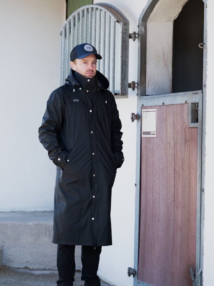 Winston Raincoat - Jet Black - XS