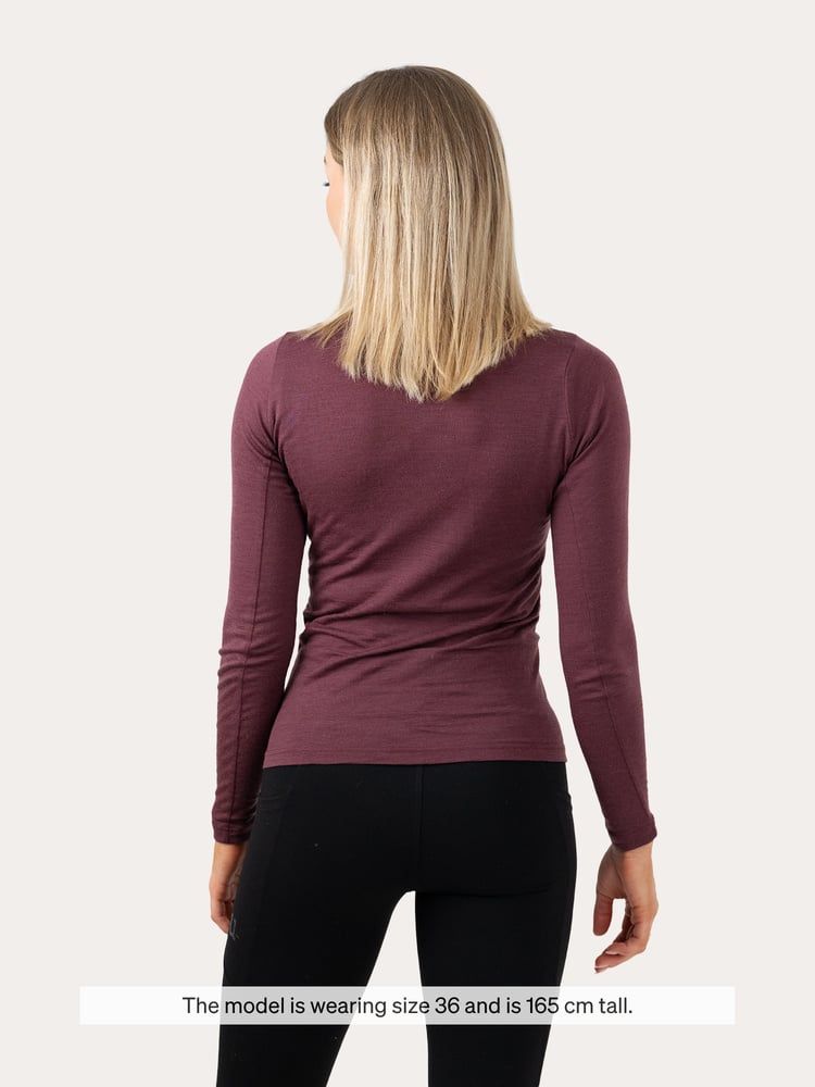 Merino Half Zip Top