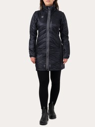 Wool Hybrid Liner Mid Coat 2.0 - Blue Graphite - 34