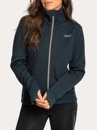 Woolblend Full Zip - Blue Graphite - 34