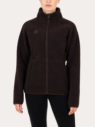 Cozy Pile Full Zip - Chocolate Plum - 34