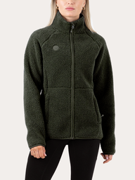 Cozy Pile Full Zip - Willow Green - 34