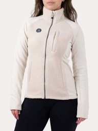 Cozy Pile Hybrid Jacket - Off white - 34