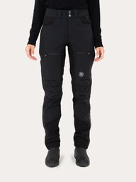 Woolblend Stella Zip Pant - Jet Black - 34