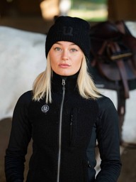 Alpaca Beanie - Jet Black - One Size