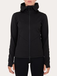 Misty Dog Trainer Hoodie - Jet Black - 34