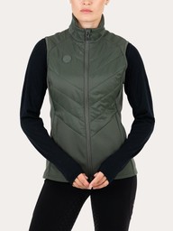 Misty Dog Trainer Hybrid Vest - Willow Green - 34