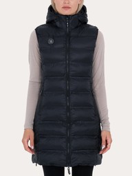 Everyday Long Vest - Jet Black - 34