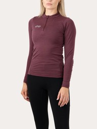 Merino Half Zip Top - Sassafras - 34