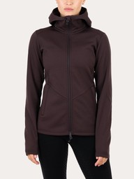 Misty Equestrian Hoodie - Chocolate Plum - 34