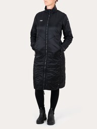 Wool Liner Coat - Jet Black - 34