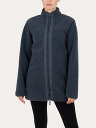 Windstopper Pile Long Jacket - Turbulence Grey - 34
