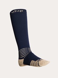 Compression Wool Riding Sock - Navy - 37-39