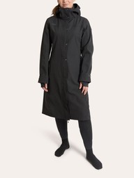 Hailey Raincoat - Jet Black - 32
