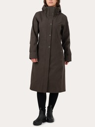 Hailey Raincoat - Ash Brown - 34