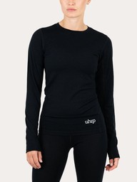 Merino LS Tee - Jet Black - 34