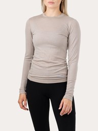 Merino LS Tee - Sand - 34