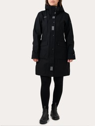 Regular Pro Dog Trainer Long Jacket - Jet Black - 34