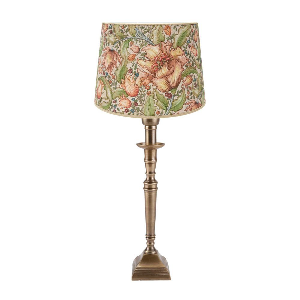 Bordslampa Salong antikmässing 55 cm