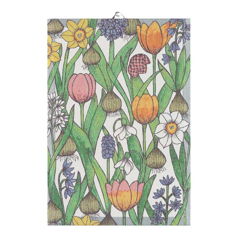 Blomsterlök kökshandduk 35x50 cm