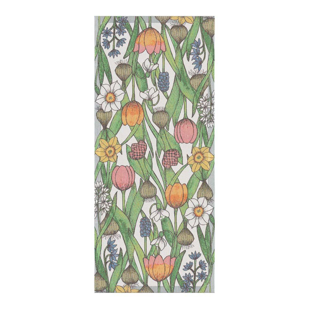 Blomsterlök bordslöpare 35x80 cm