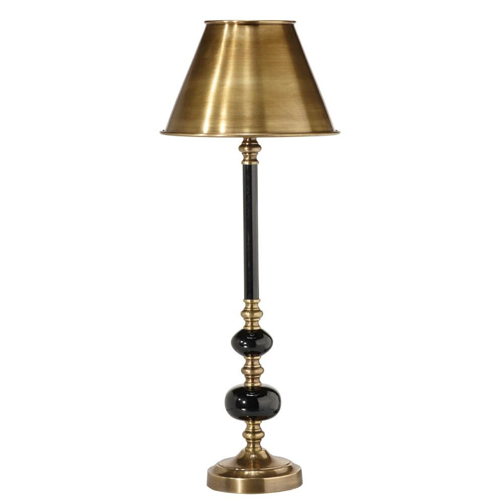 Abbey bordslampa med metallskärm 57cm - Mässing