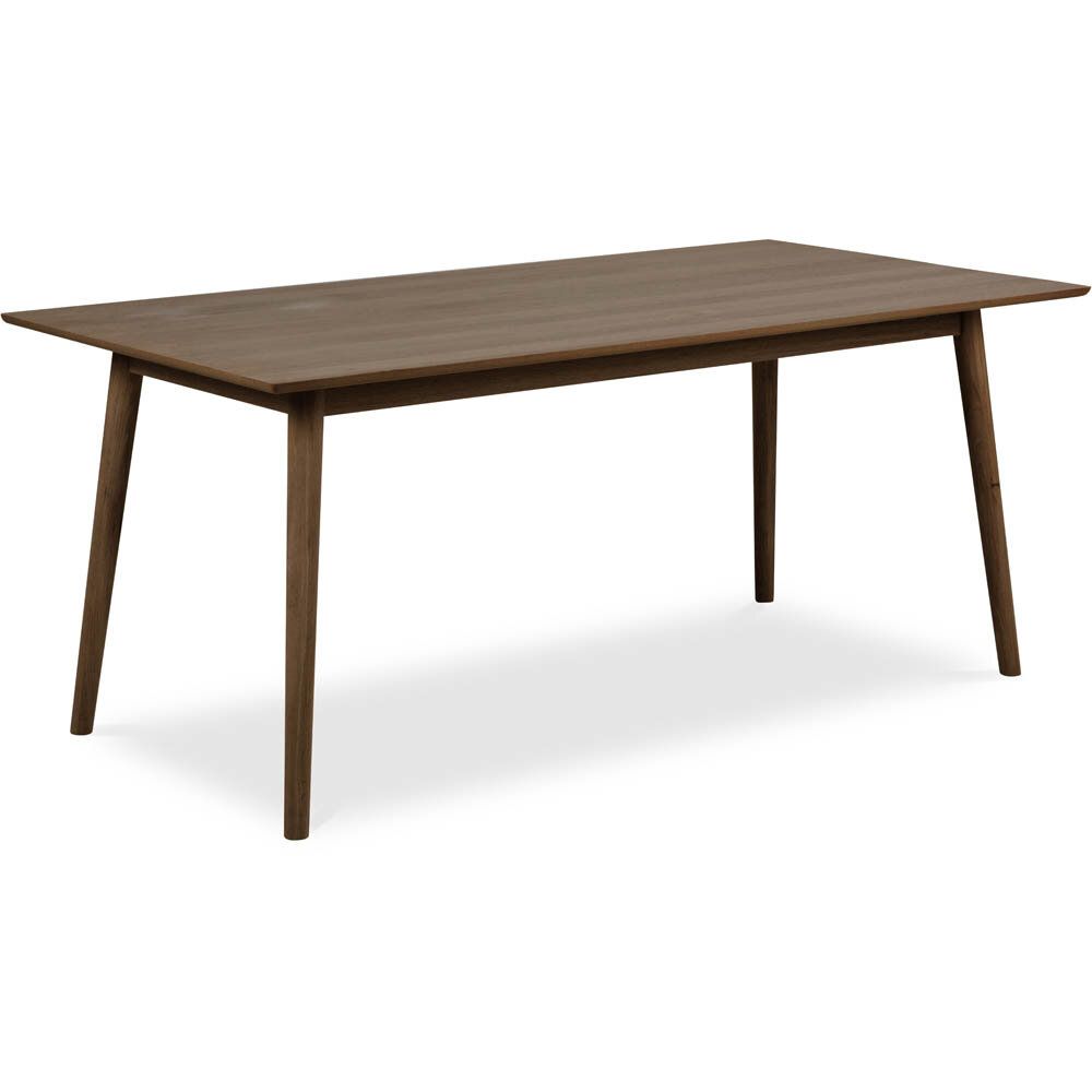 Åhus matbord 220 cm - Mörkbetsad