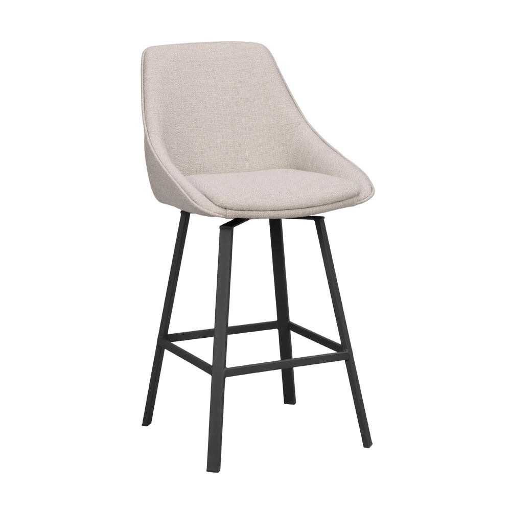 Alison barstol tyg snurrfunktion - Beige