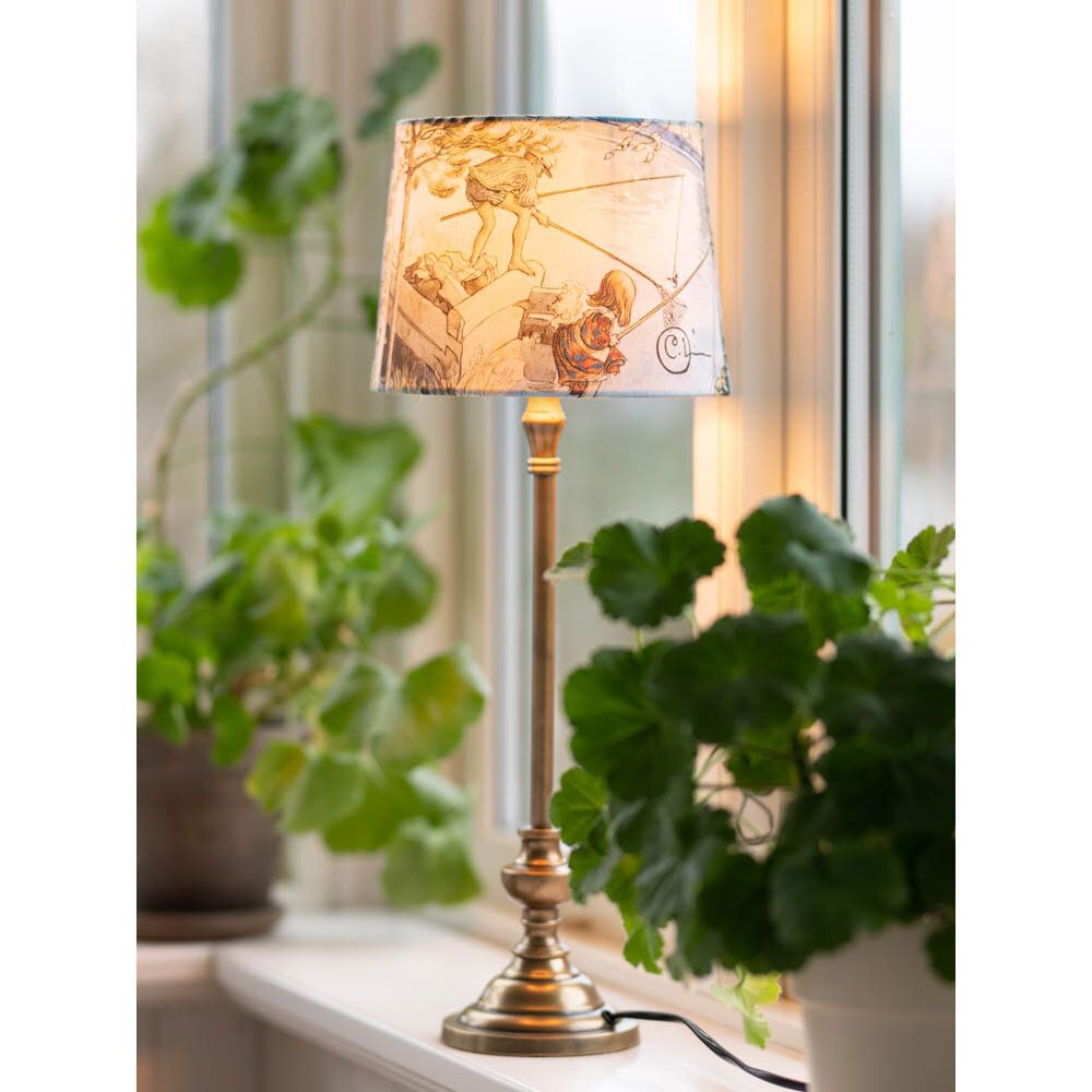 Andrea bordslampa Antikmässing 53 cm