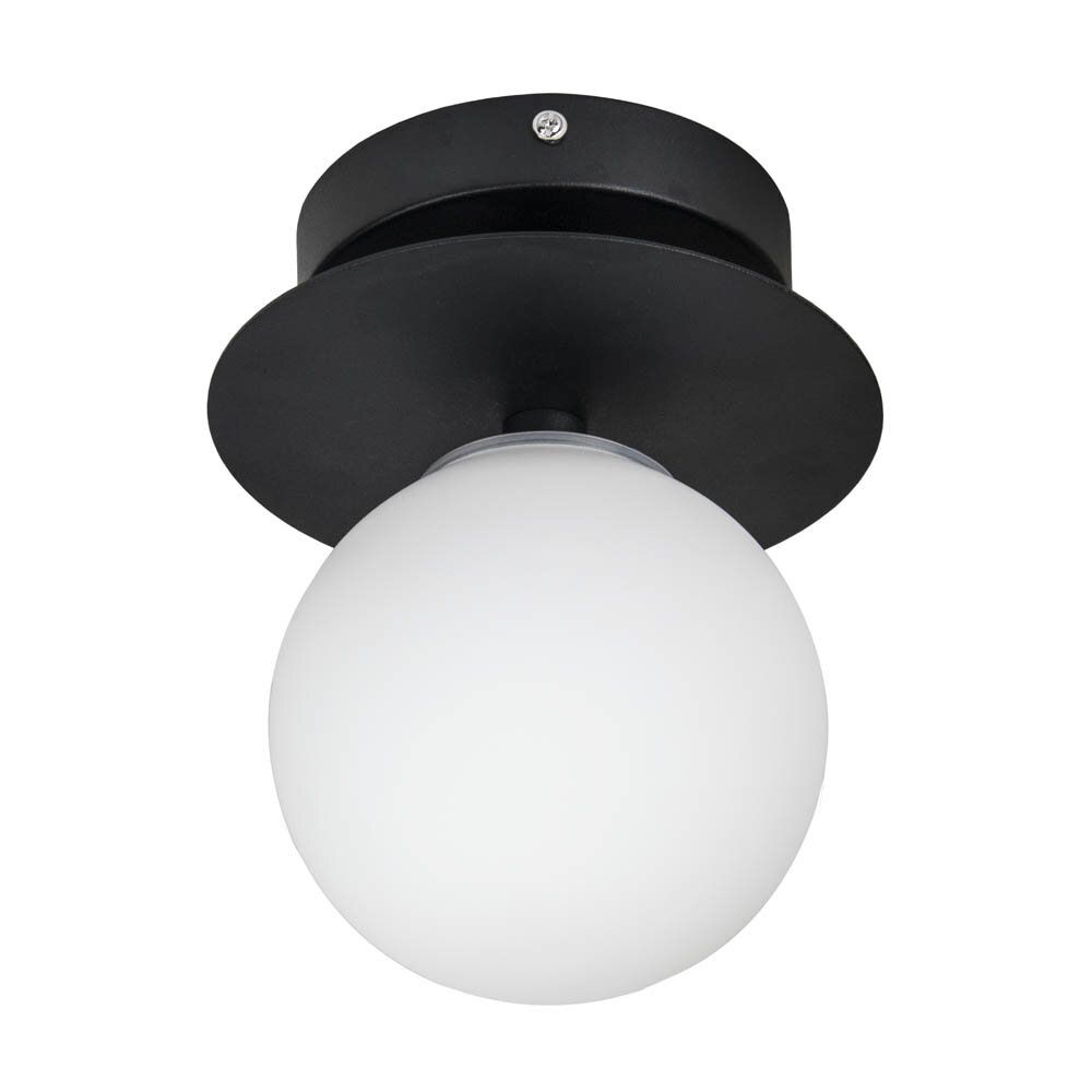 Vägglampa/Plafond Art Deco 24 - Svart