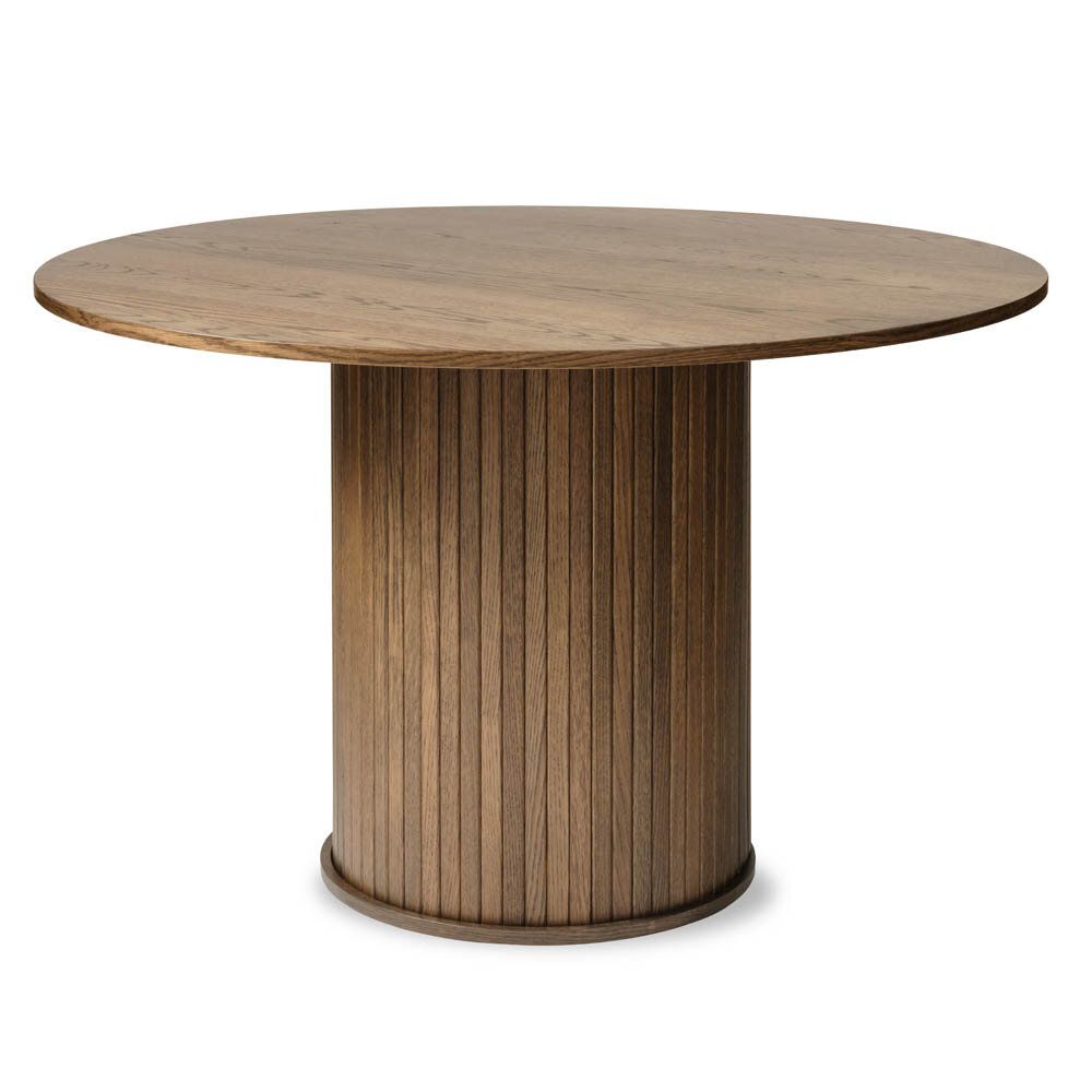 Bistro matbord Ø120 cm - Brun