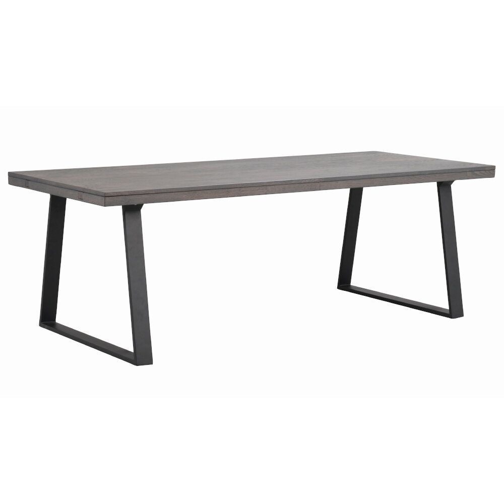 Brooklyn matbord 220 cm med U-ben - Brun
