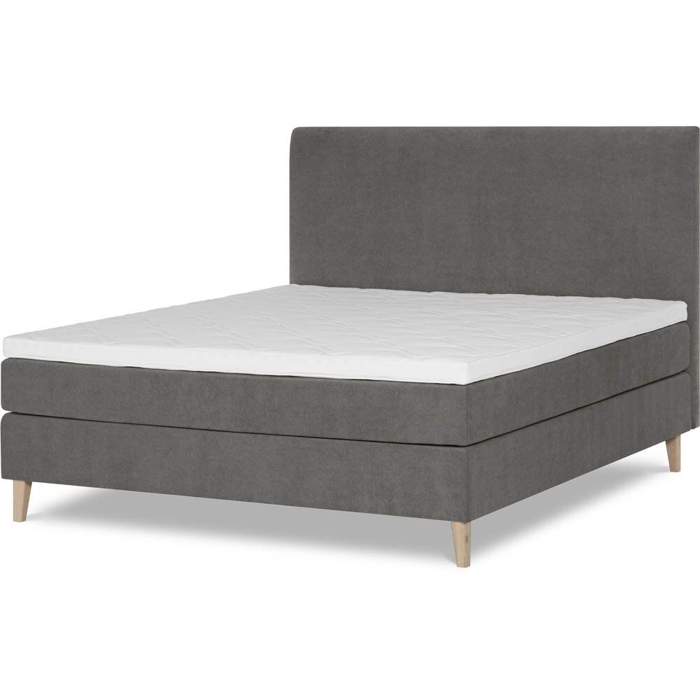 Comfy Kontinentalsäng 160x200 med Bäddmadrass och gavel
