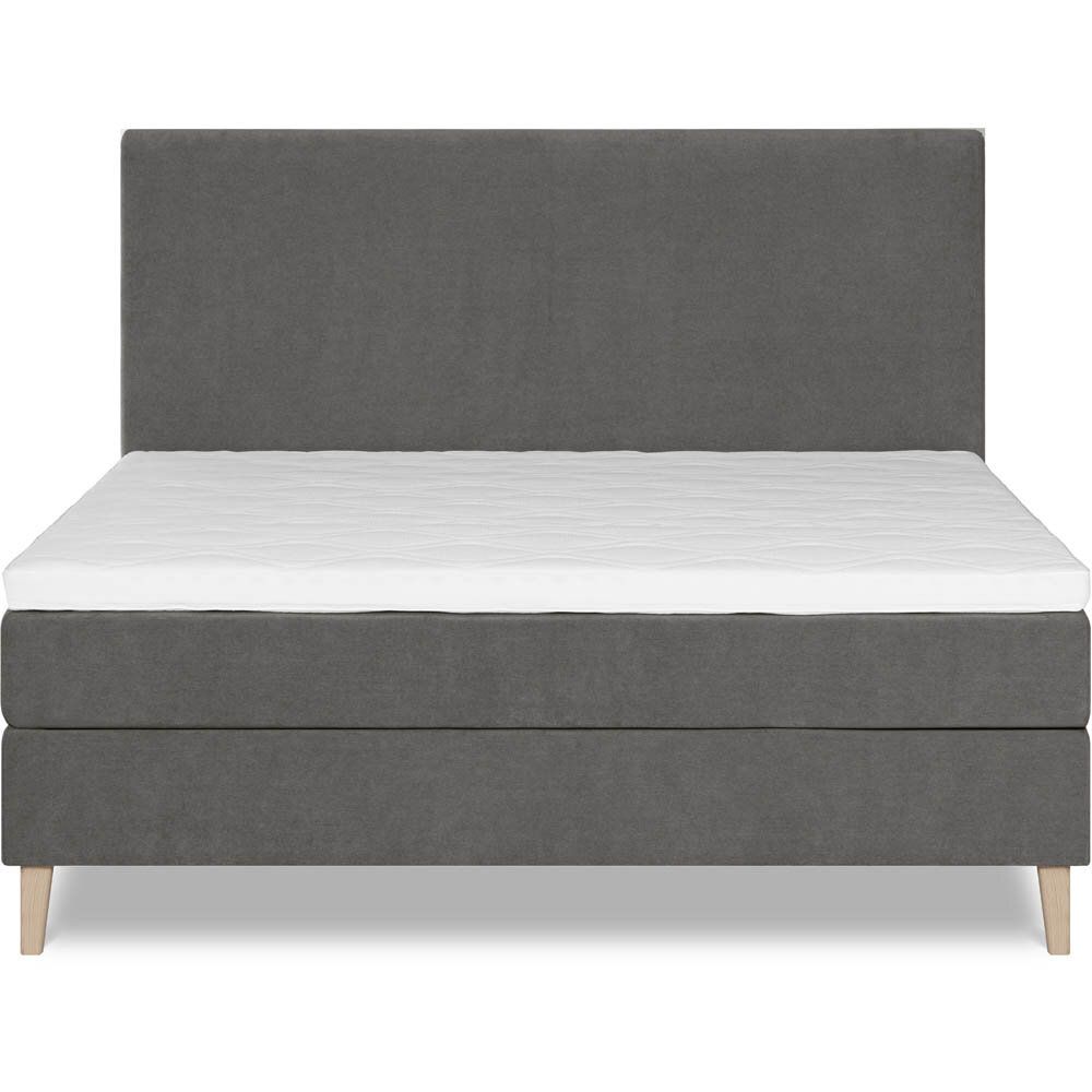 Comfy Kontinentalsäng 160x200 med Bäddmadrass och gavel