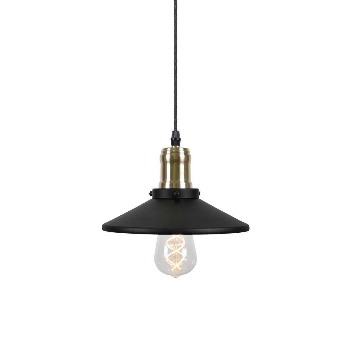 Taklampa Disc mini - Svart