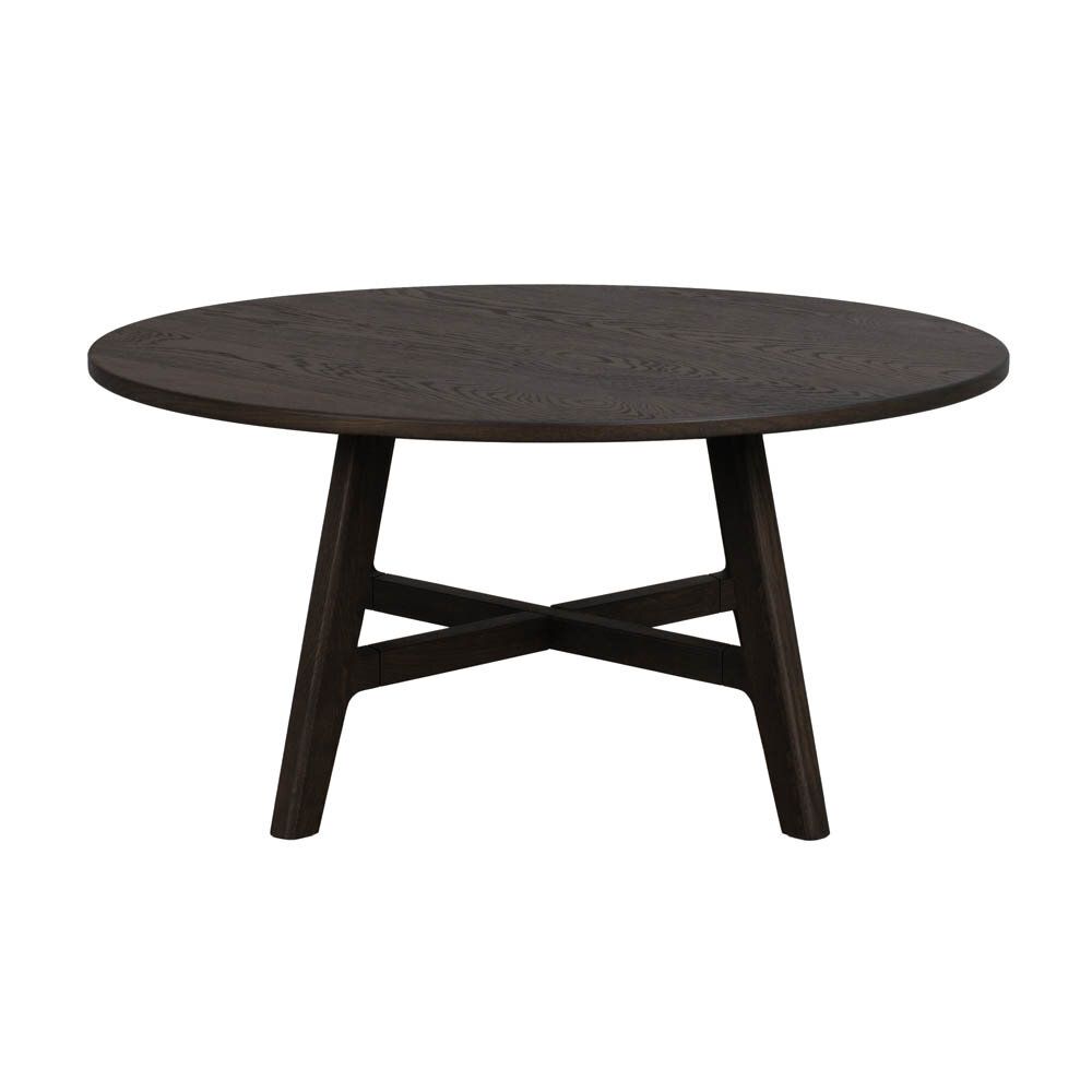 Dumbarton soffbord Ø90 cm - Brun