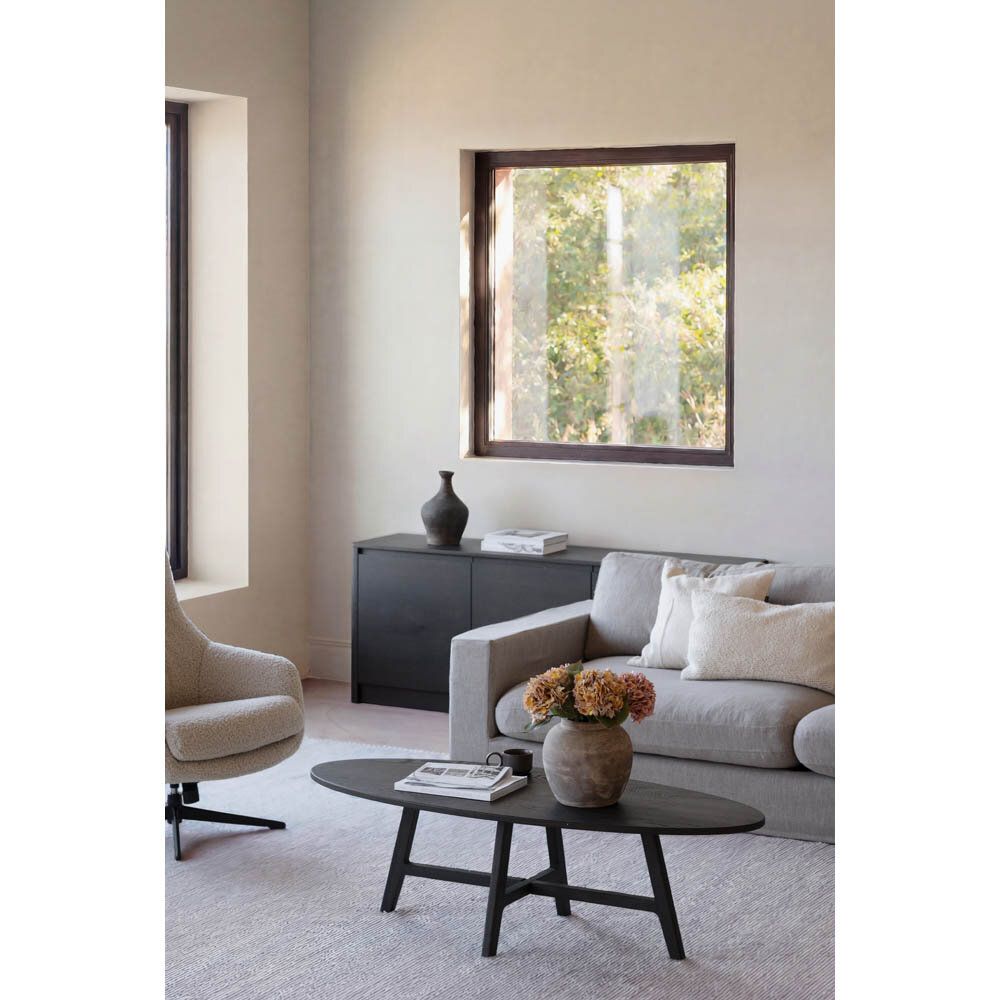 Dumbarton soffbord ovalt 146x58 cm