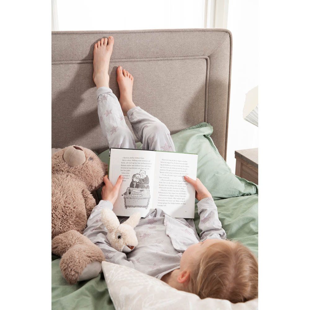 Paket: Kontinentalsäng Elegans 180x210 med bäddmadrass och sänggavel