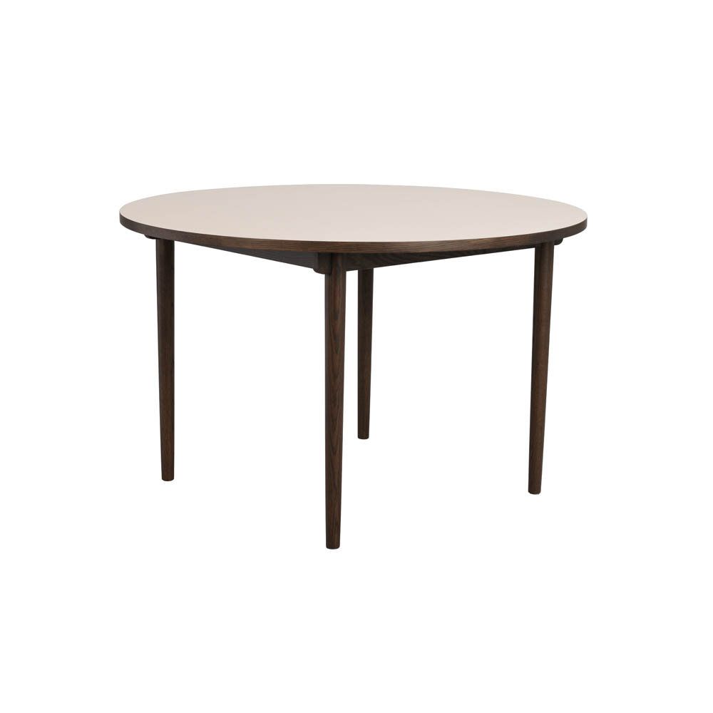 Fairmount matbord runt Ø120 cm - Rökt ek