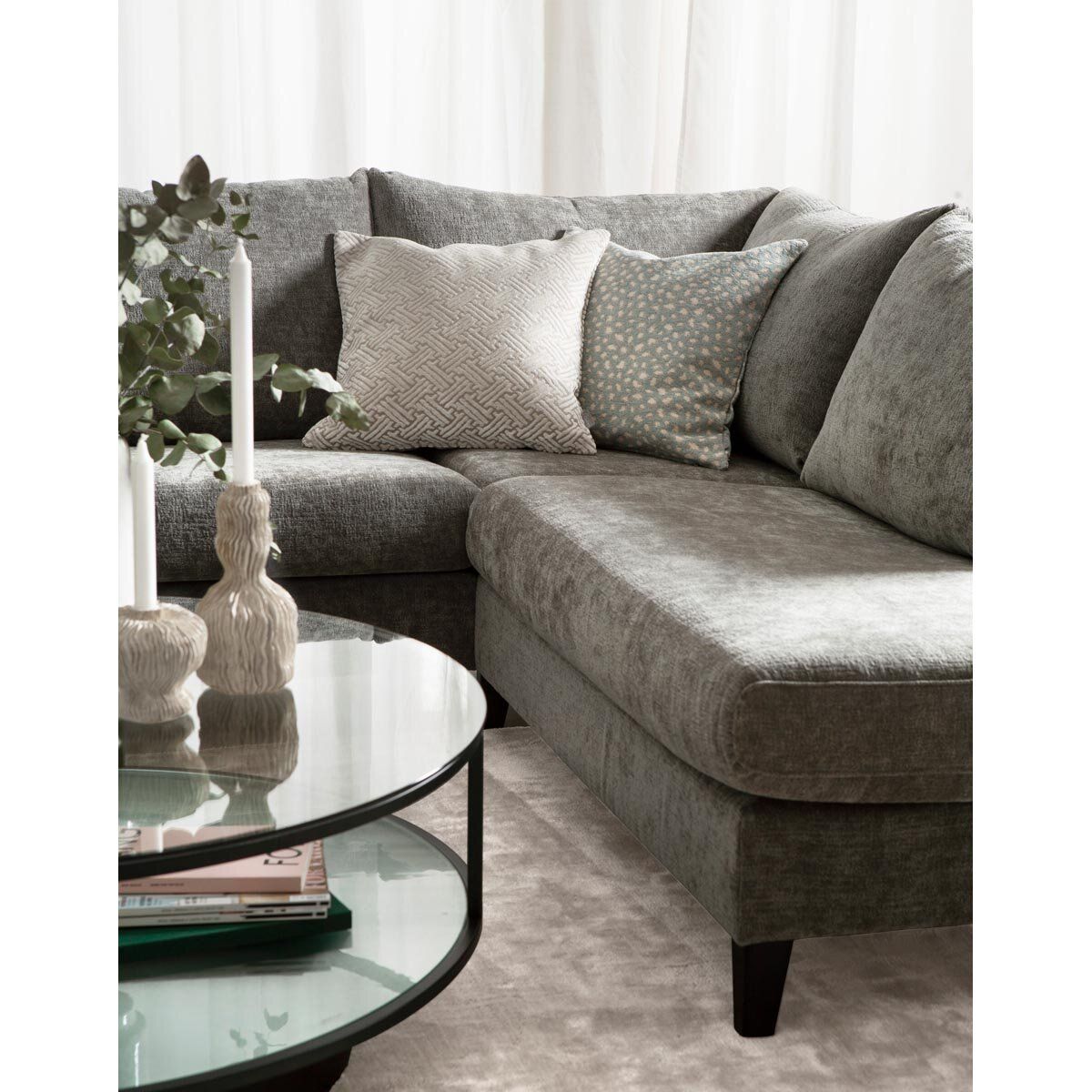 Hudson U-soffa höger